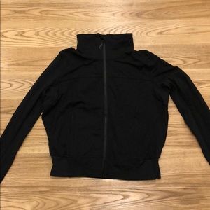 Black Lululemon Running or Warm Up Jacket